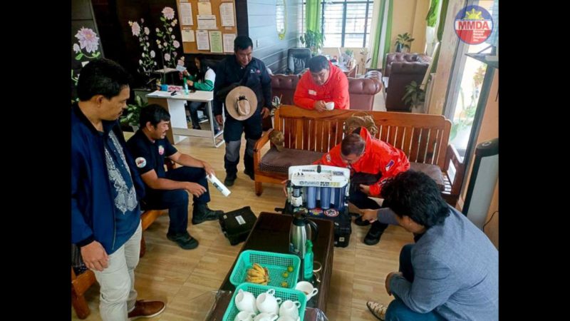 MMDA Team dumating na sa Kabayan, Benguet para maghatid ng tulong sa mga nasalanta ng bagyong Egay