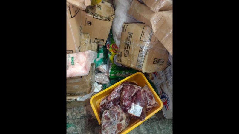 P86.8M na halaga ng smuggled mga karne at frozen fish nakumpiska sa cold storage facilities sa Navotas