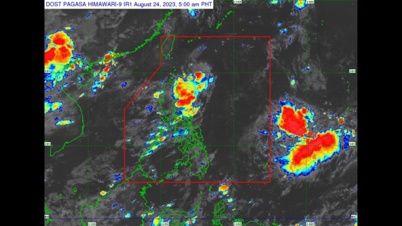 LPA sa Cagayan naging ganap na bagyo; pinangalanang Goring ng PAGASA