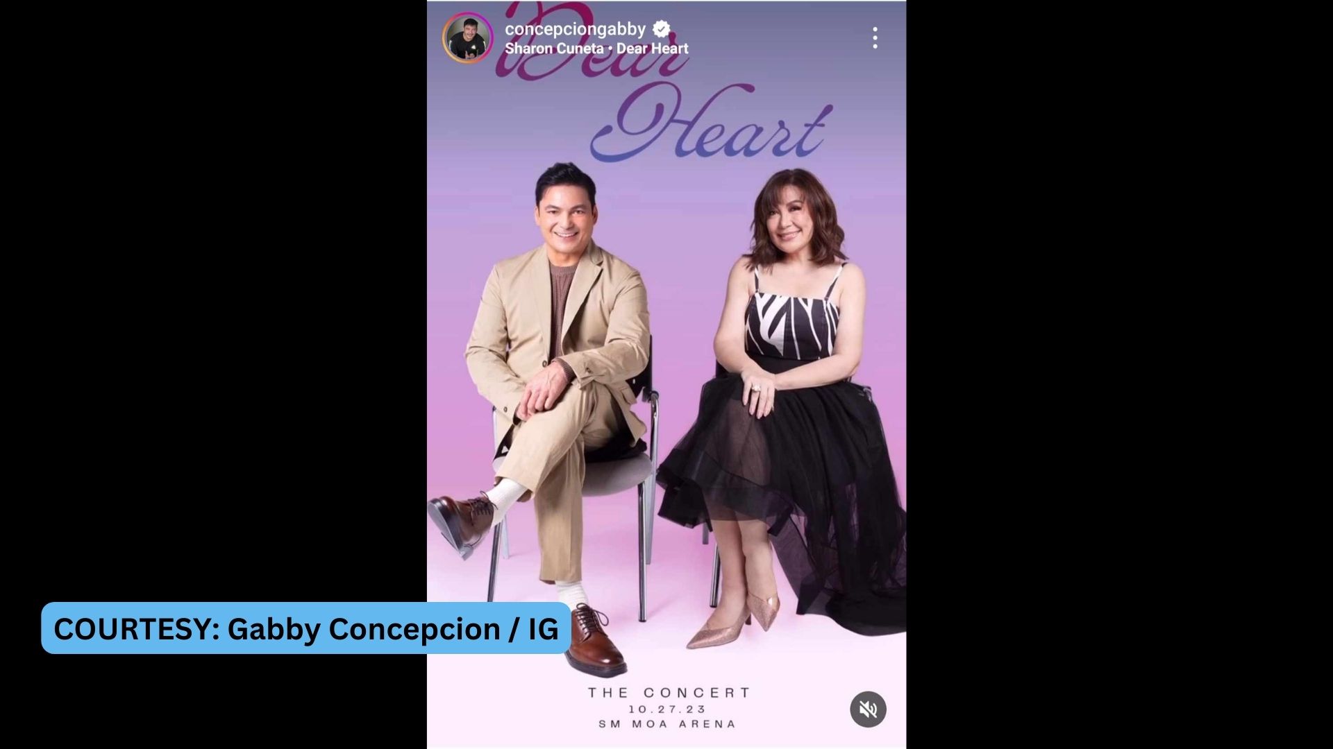 Sharon Cuneta at Gabby Concepcion magkakaroon ng concert