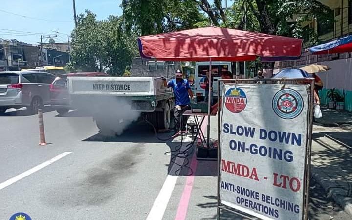 Anti-smoke belching ops ng MMDA nagpapatuloy