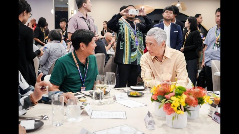 Pakikipagpulong ni Pangulong Marcos kay Singapore Prime Minister Lee Hsien Loong naging mabunga