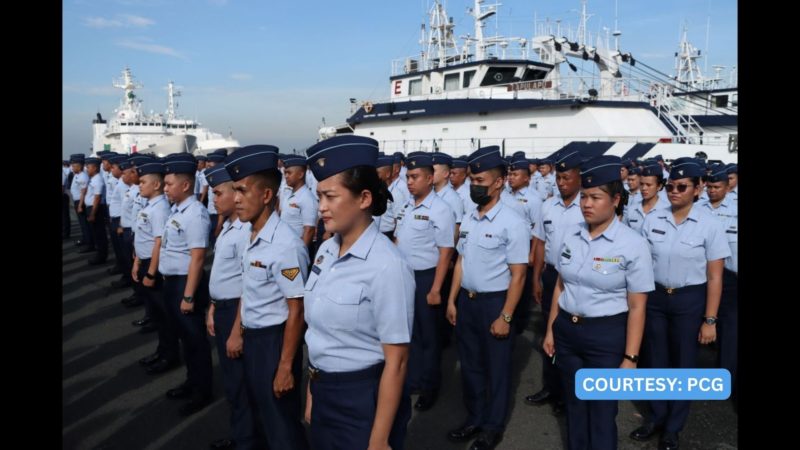 Mahigit 11,000 na Coast Guard personnel nabigyan ng promosyon