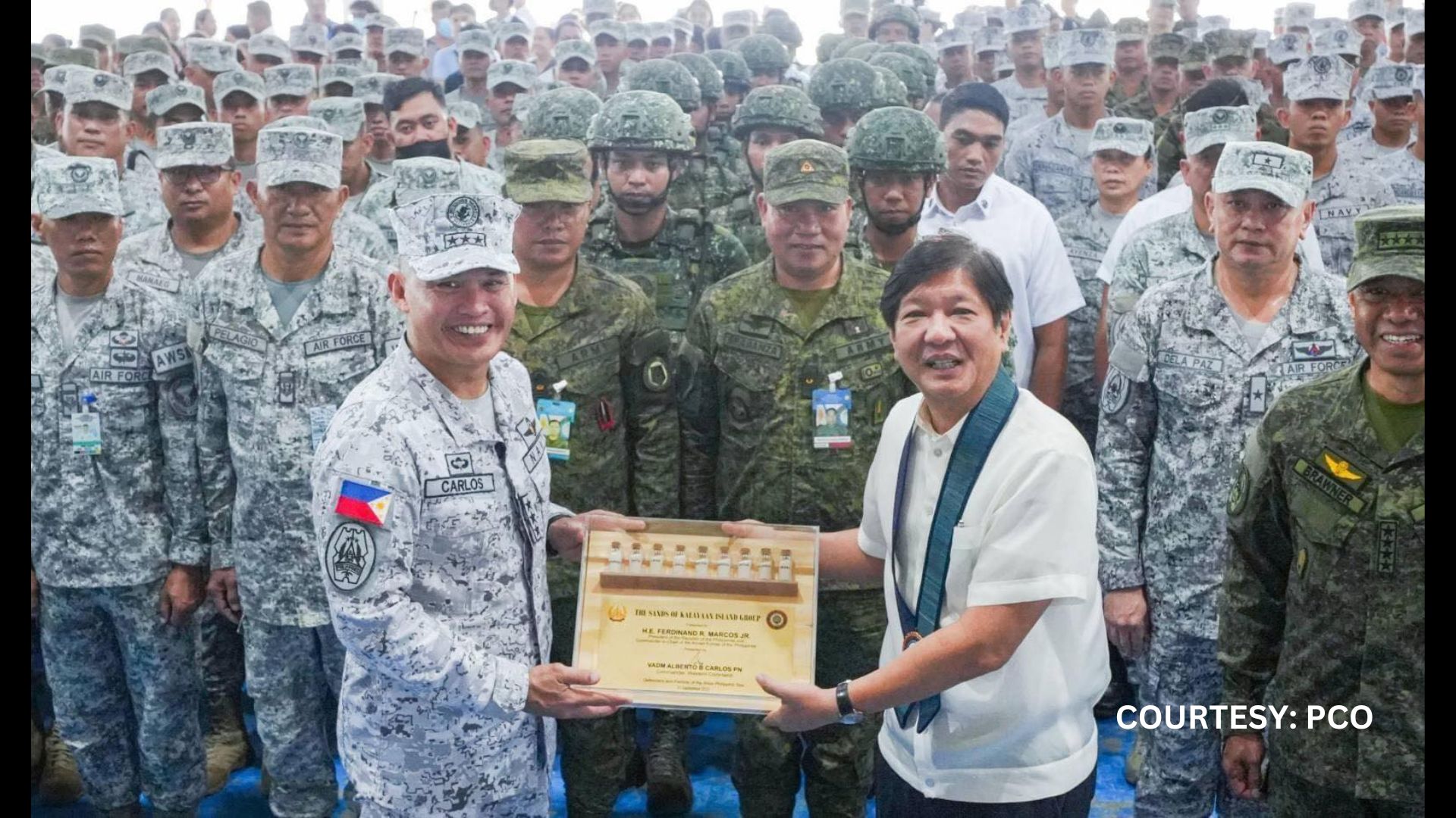 Western Command ng AFP pinuri ni Pangulong Marcos sa pagbabantay sa West PH Sea