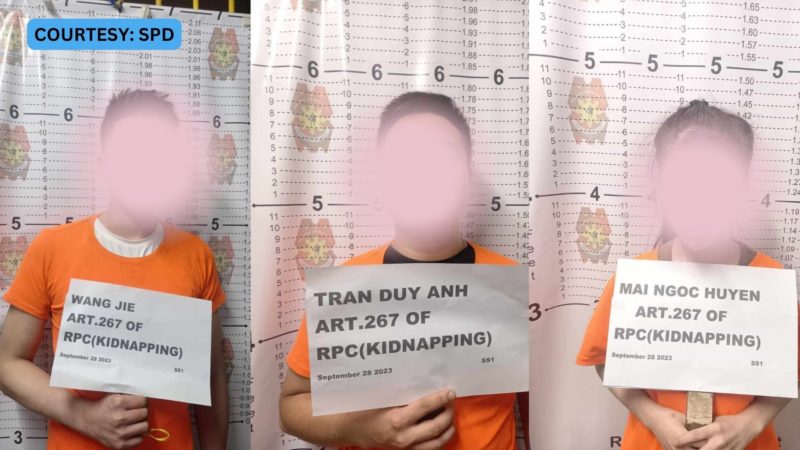 2 Vietnamese at Chinese arestado sa pagdukot sa kapwa dayuhan sa Pasay