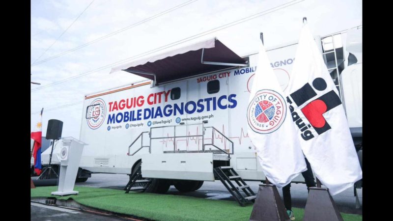 Libreng testing services handog ng Taguig Mobile Diagnostic van