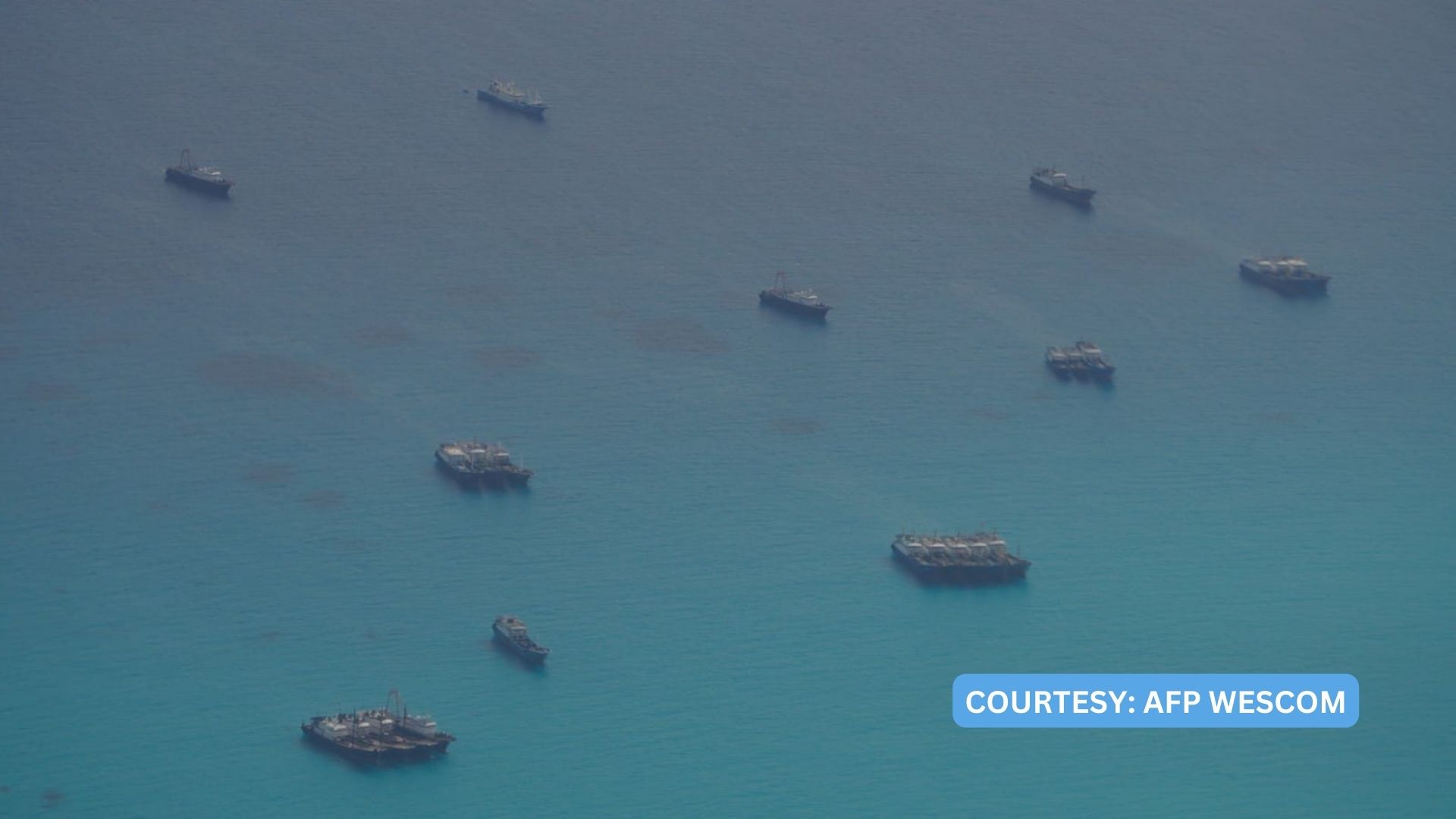 29 na Chinese Fishing Vessels namataan sa isinagawang aerial patrols sa West Philippine Sea