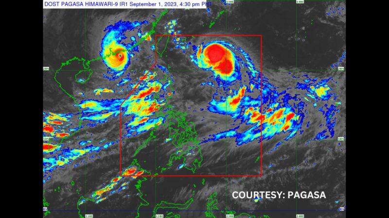 Bagyong Hanna napanatili ang lakas; Habagat patuloy na magpapaulan sa Luzon at bahagi ng Visayas