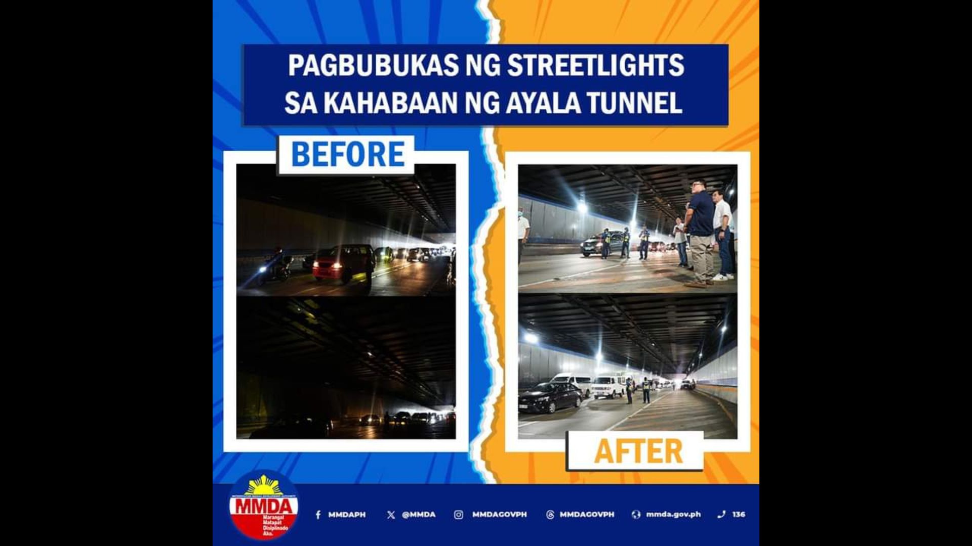 EDSA-Ayala tunnel pinailawan ng MMDA