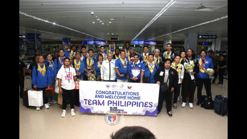 Gilas Pilipinas nakauwi na ng bansa matapos ang tagumpay sa Asian Games