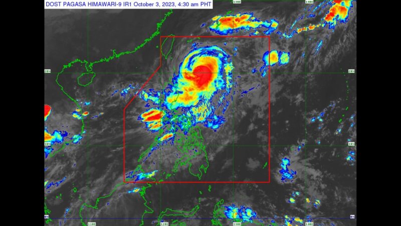 Bagyong Jenny lumakas pa; Signal No. 2 nakataas sa Batanes