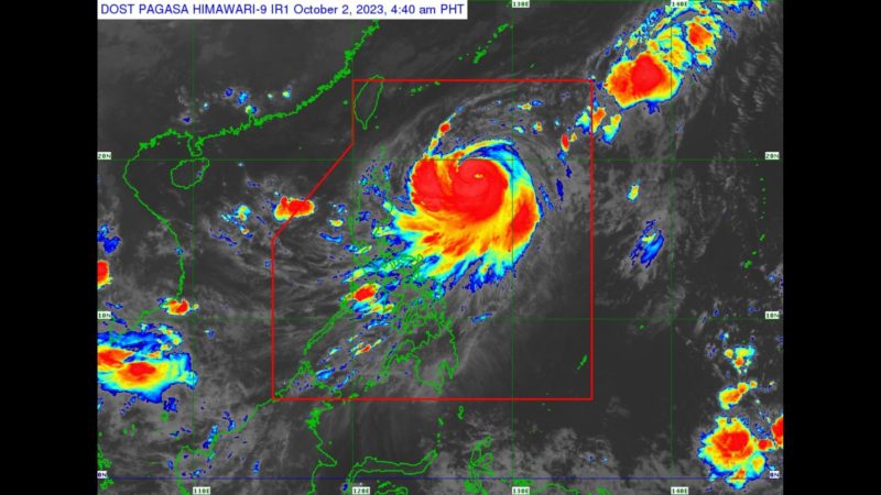 Bagyong Jenny lumakas pa; isa ng Typhoon ayon sa PAGASA