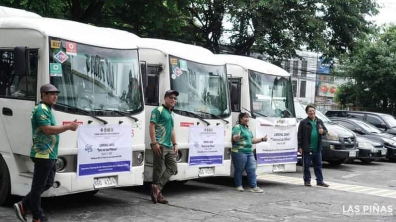 Las Piñas LGU nakiisa sa National Cooperative Month, libreng sakay program inilunsad