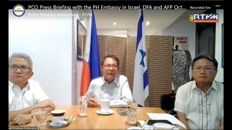 Mandatory repatriation hindi pa ipatutupad sa Israel