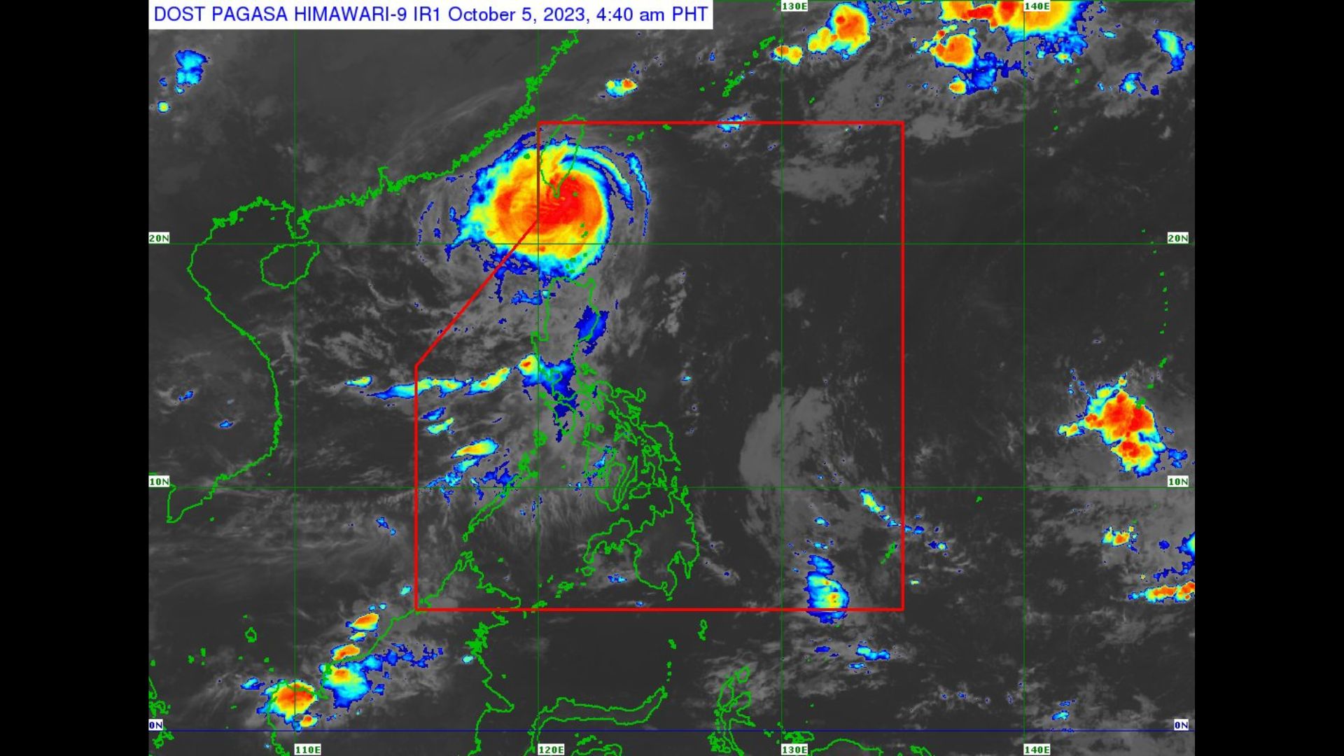 Bagyong Jenny bahagyang humina; Signal No. 3 nakataas sa Itbayat, Batanes