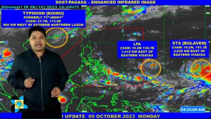 LPA sa labas ng bansa magpapaulan sa Mindanao at bahagi ng Visayas