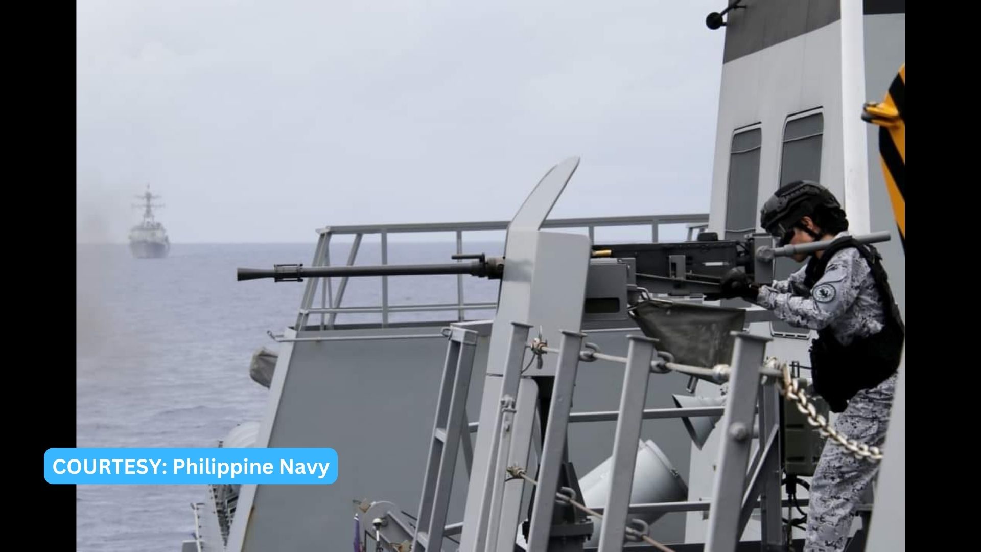 Philippine Navy at US Navy nagsagawa ng Gunnery Exercise sa ikaapat na araw ng “Samasama 23”