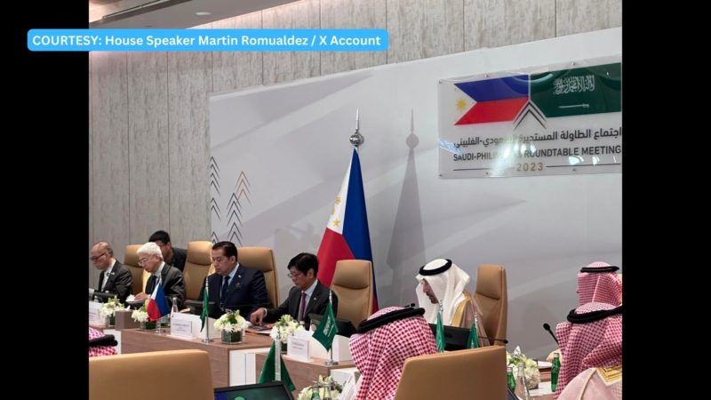 Pangulong Marcos nakipagpulong sa Saudi Business Leaders