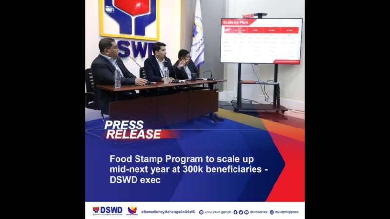 Benepisyaryo ng Food Stamp Program ng pamahalaan aabot sa 300,000 sa susunod na taon