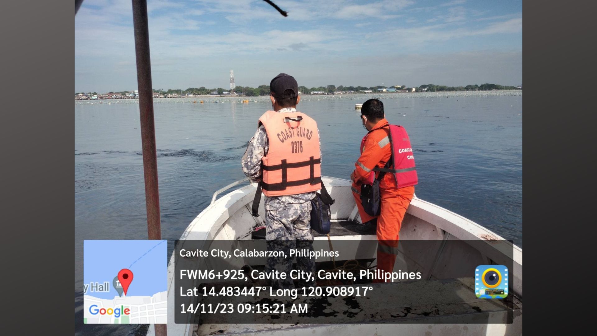 Coast Guard nakapagtala ng insidente ng fish kill sa Cavite City