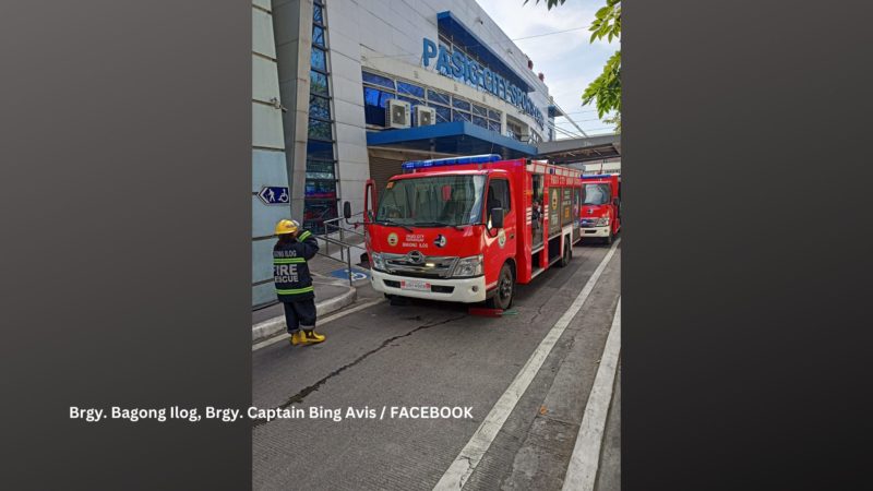 Sunog sumiklab sa 4th floor ng Pasig City Hall