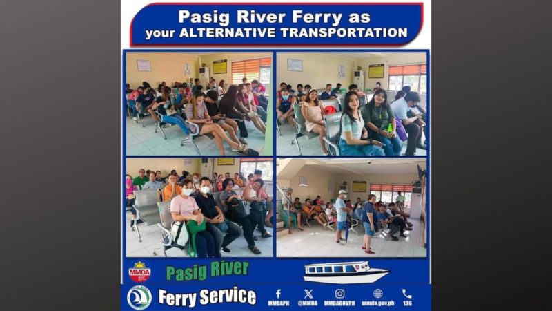 Libreng Sakay ng Pasig River Ferry Service pinakikinabangan sa kasagsagan ng transport strike