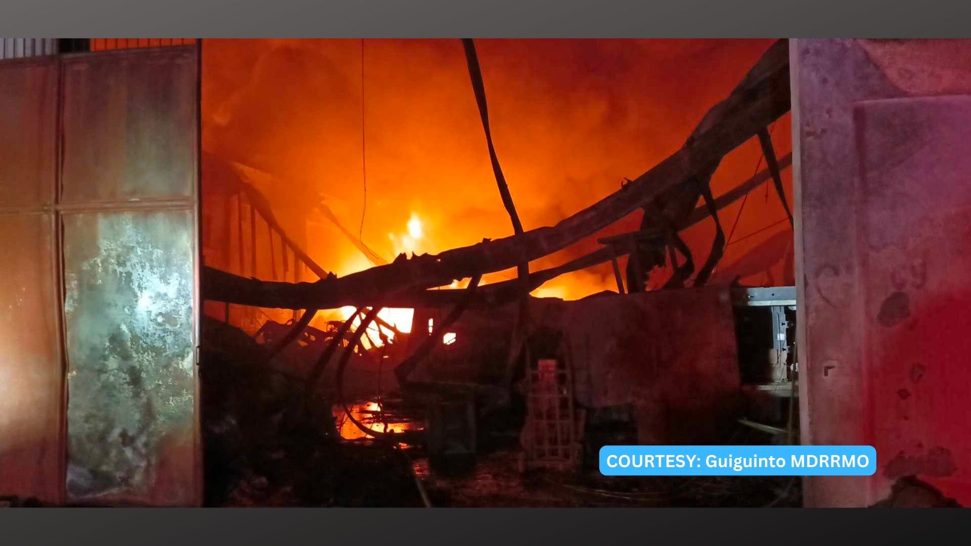 1 patay, 1 sugatan sa sunog sa warehouse ng plastic sa Bulacan