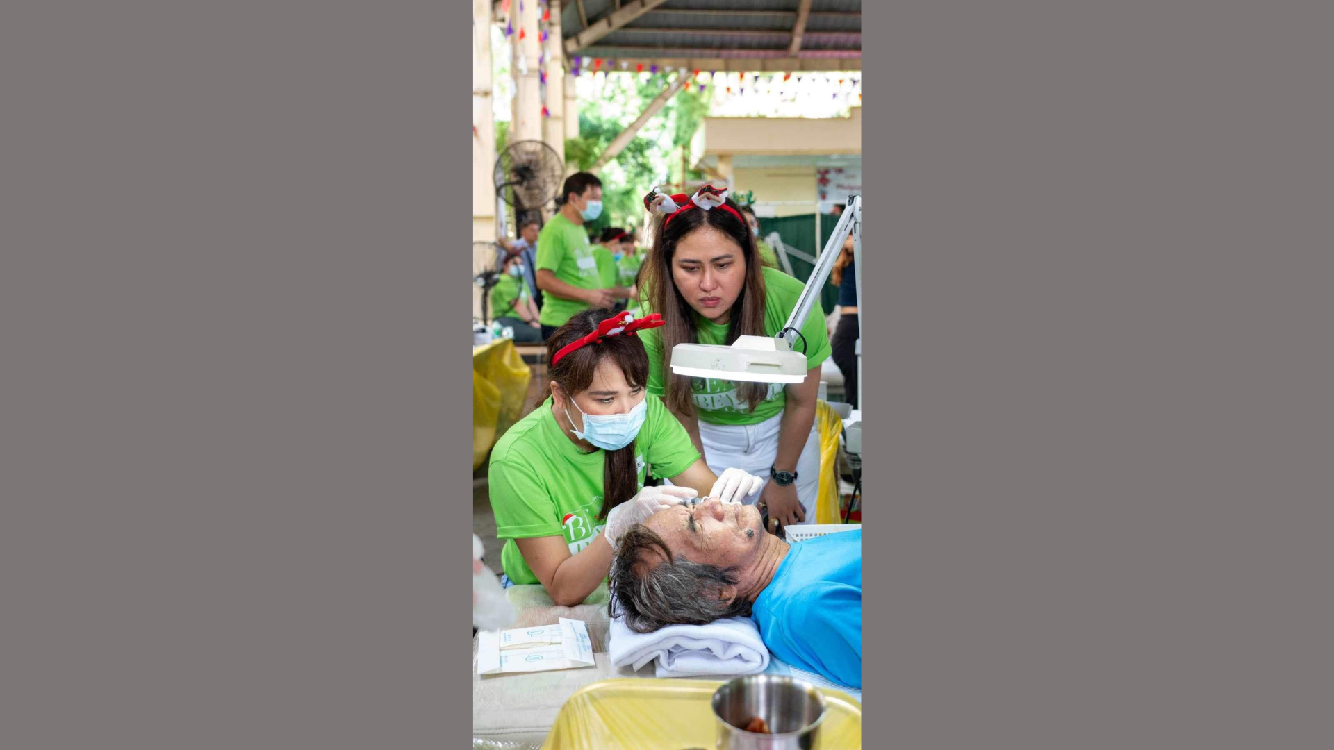 City LGU, Aivee group nagbigay ng derma care sa mga residente ng Las Pińas