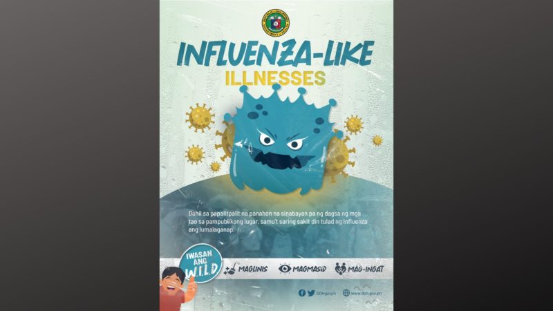 Pagtaas ng kaso ng influenza-like illnesses sa bansa normal sa panahong ito ayon sa isang Infectious Disease Specialist