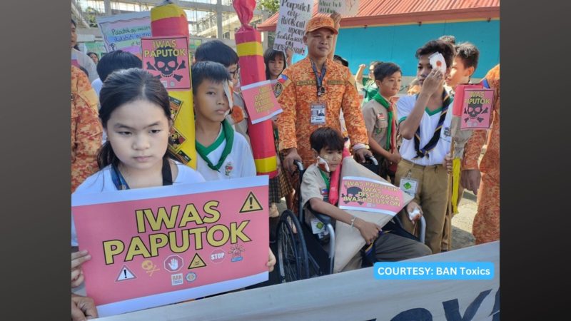 Toxic watchdog group hinikayat ang publiko para sa toxic-free at waste-free na Pasko at Bagong Taon