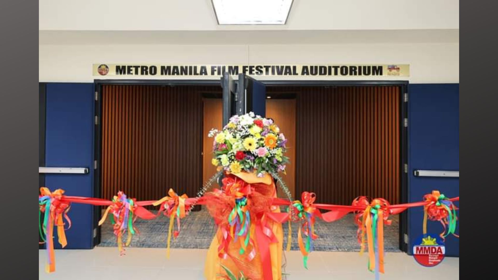 MMFF Auditorium opisyal na binuksan ng MMDA