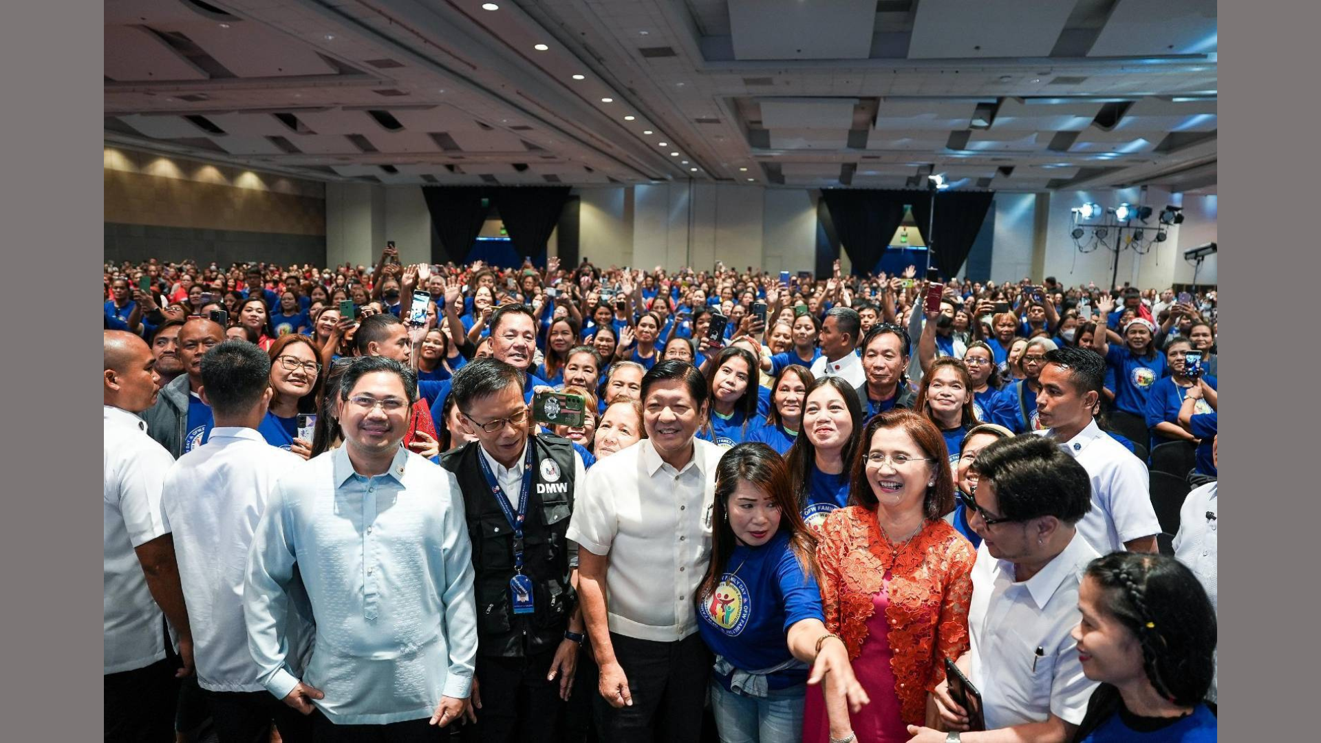 Pangulong Marcos pinangunahan ang pagdiriwang ng OFW Family Day