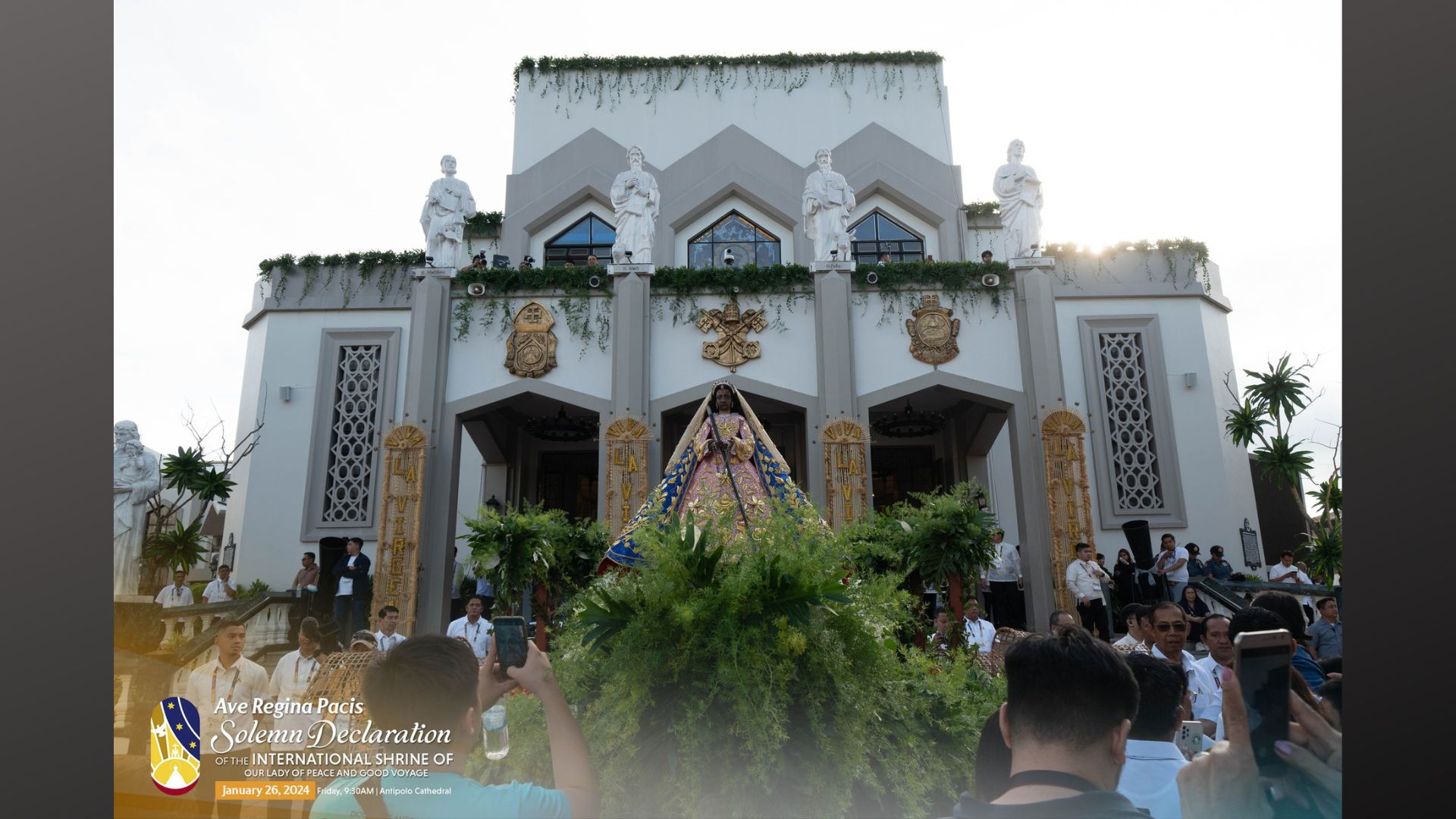 Antipolo Cathedral ganap ng naideklara bilang International Shrine