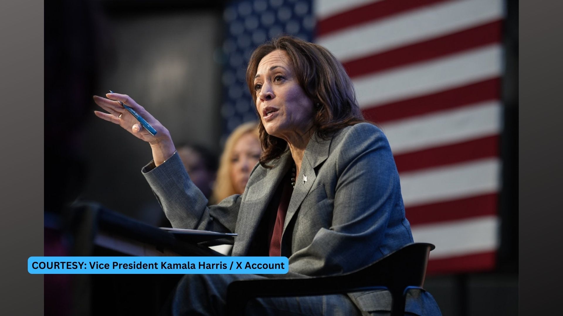 Air Force Two na sinasakyan ni US VP Kamala Harris na-divert dahil sa sama ng panahon