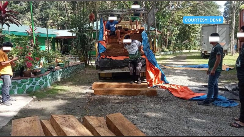 P1M na halaga ng undocumented Narra wood nakumpiska sa Nueva Vizcaya