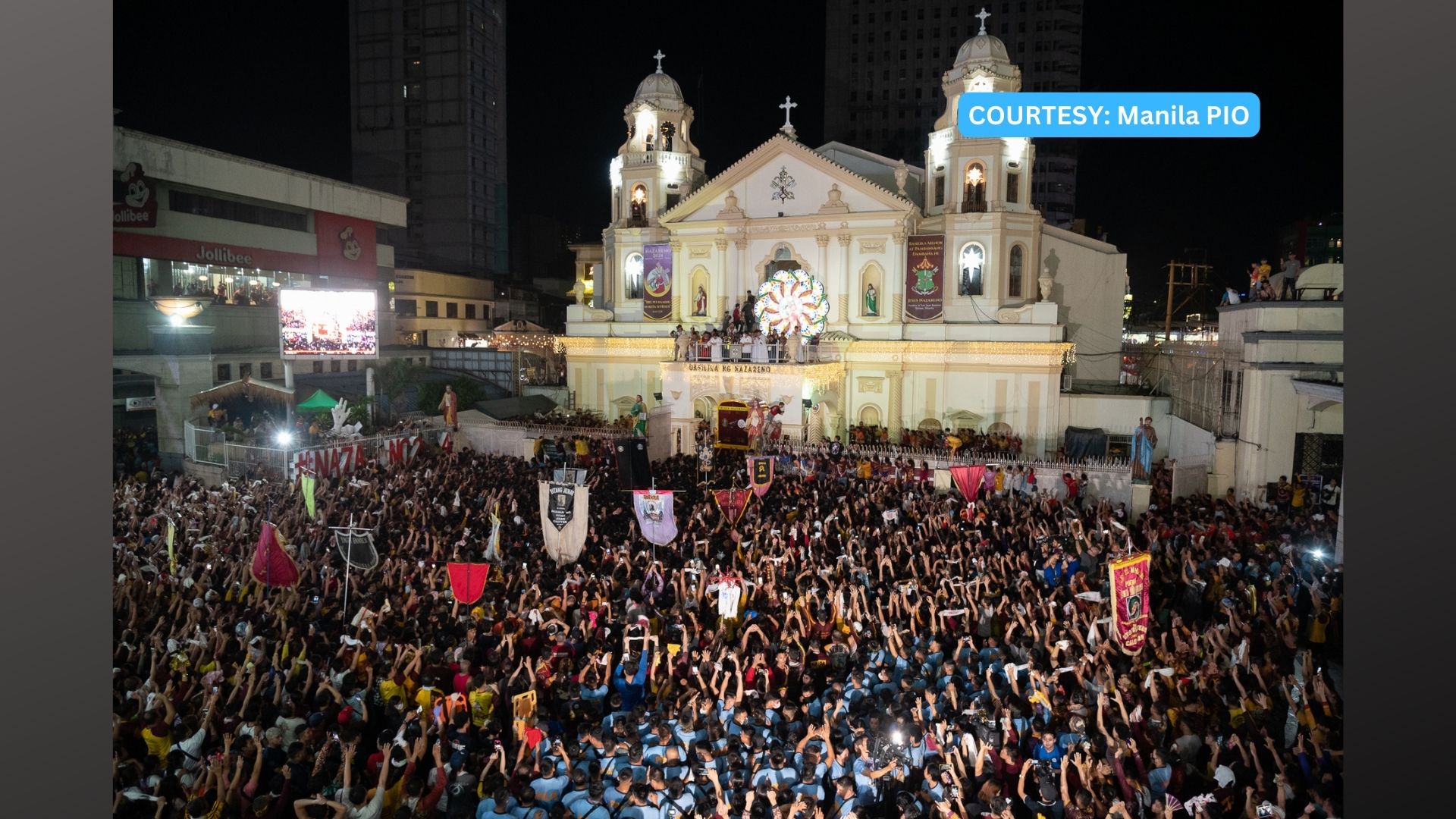 Traslacion 2024 generally peaceful ayon sa PNP