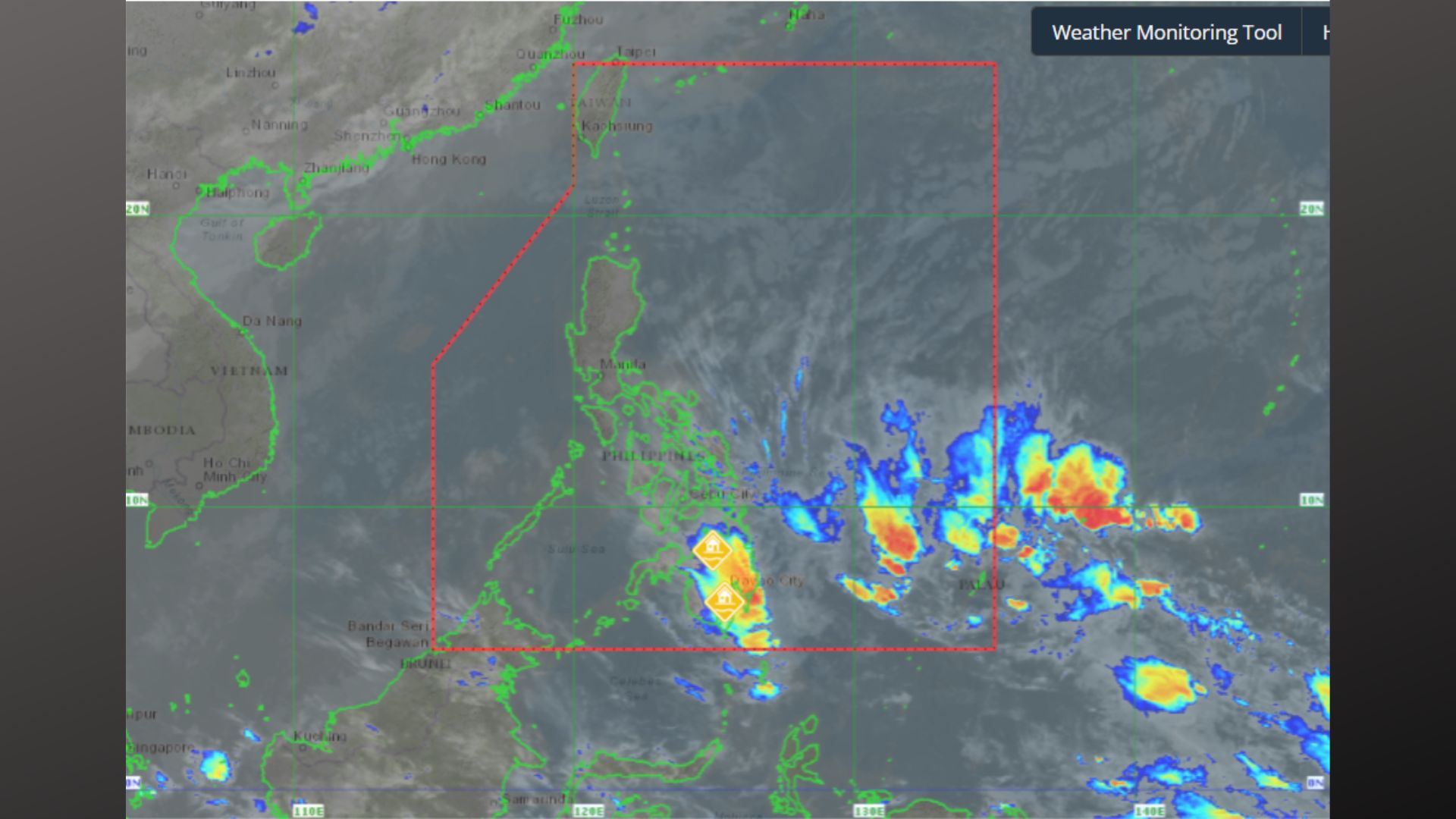 Ilang bahagi ng Mindanao uulanin dahil sa trough ng LPA