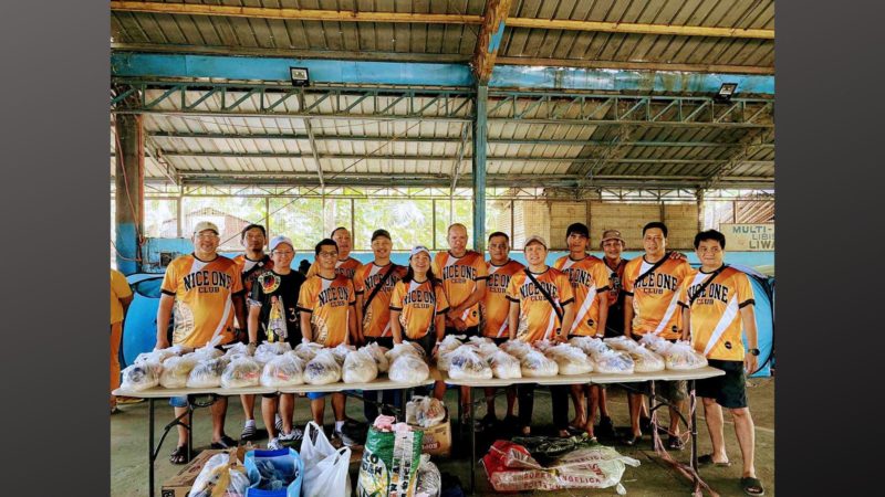 Mga pamilyang nasunugan sa Brgy. Rosario, Rodriguez, Rizal hinatiran ng tulong