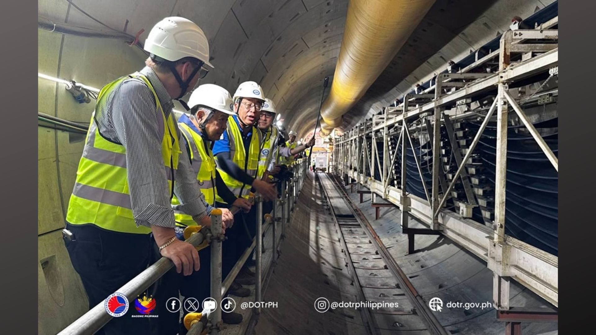 Progress rate ng Metro Manila Subway nasa 40 percent na ayon sa DOTr