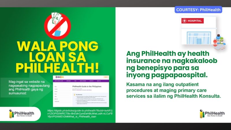 PhilHealth walang programang loan o pautang