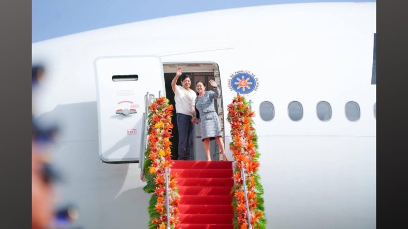 Pangulong Marcos nakaalis na ng bansa para sa state visit sa Central Europe
