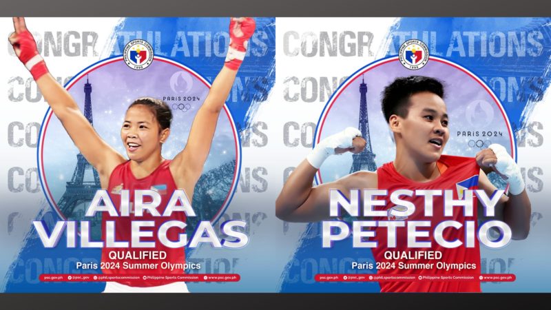 Dalawang Pinay boxers nag-qualify para sa 2024 Paris Olympics