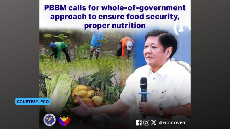 Pang. Marcos iniutos ang mas madaling proseso ng pag-aangkat ng agri products
