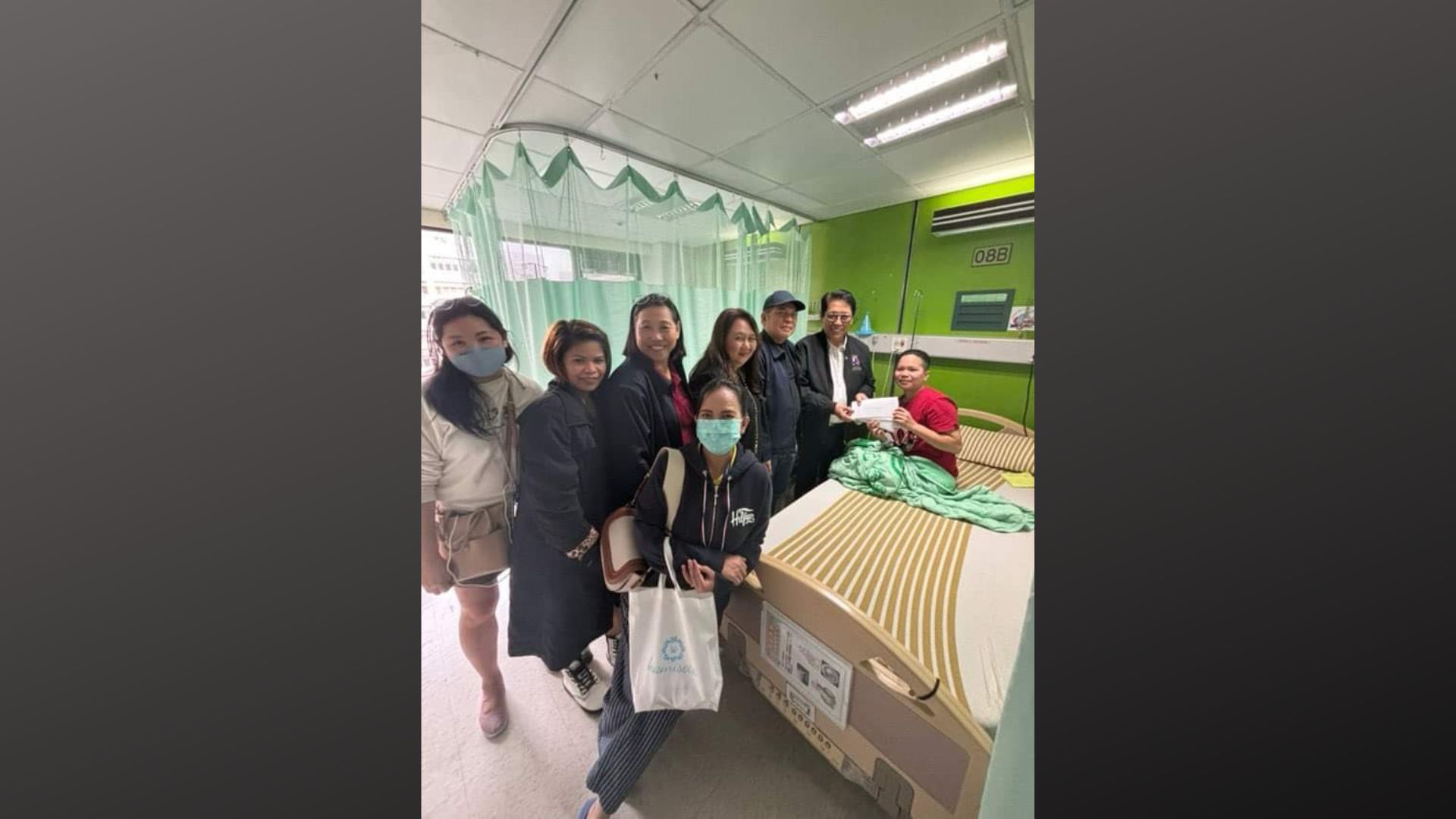 OFW na naospital matapos ang malakas na lindol sa Taiwan, inabutan ng tulong ng MECO