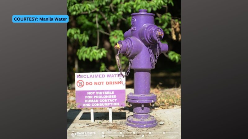 Manila Water nagtalaga ng Purple Hydrants sa Metro Manila para makatulong sa mga insidente ng sunog