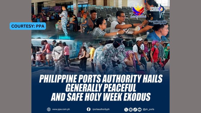 Mahigit 2 milyon na pasahero bumiyahe sa mga pantalan noong Holy Week