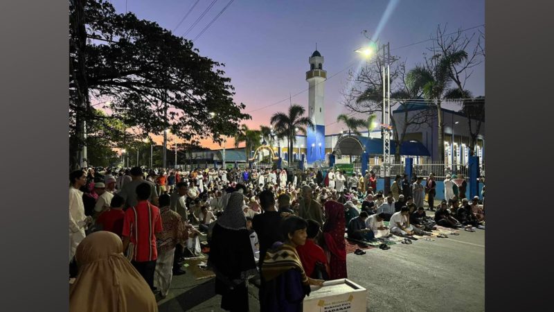 10,000 Muslim sa Taguig nakiisa sa Ramadan