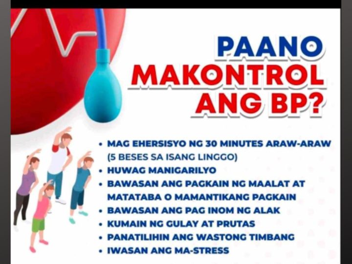 Pagbabantay sa blood pressure ng Muntinlupeños isinulong