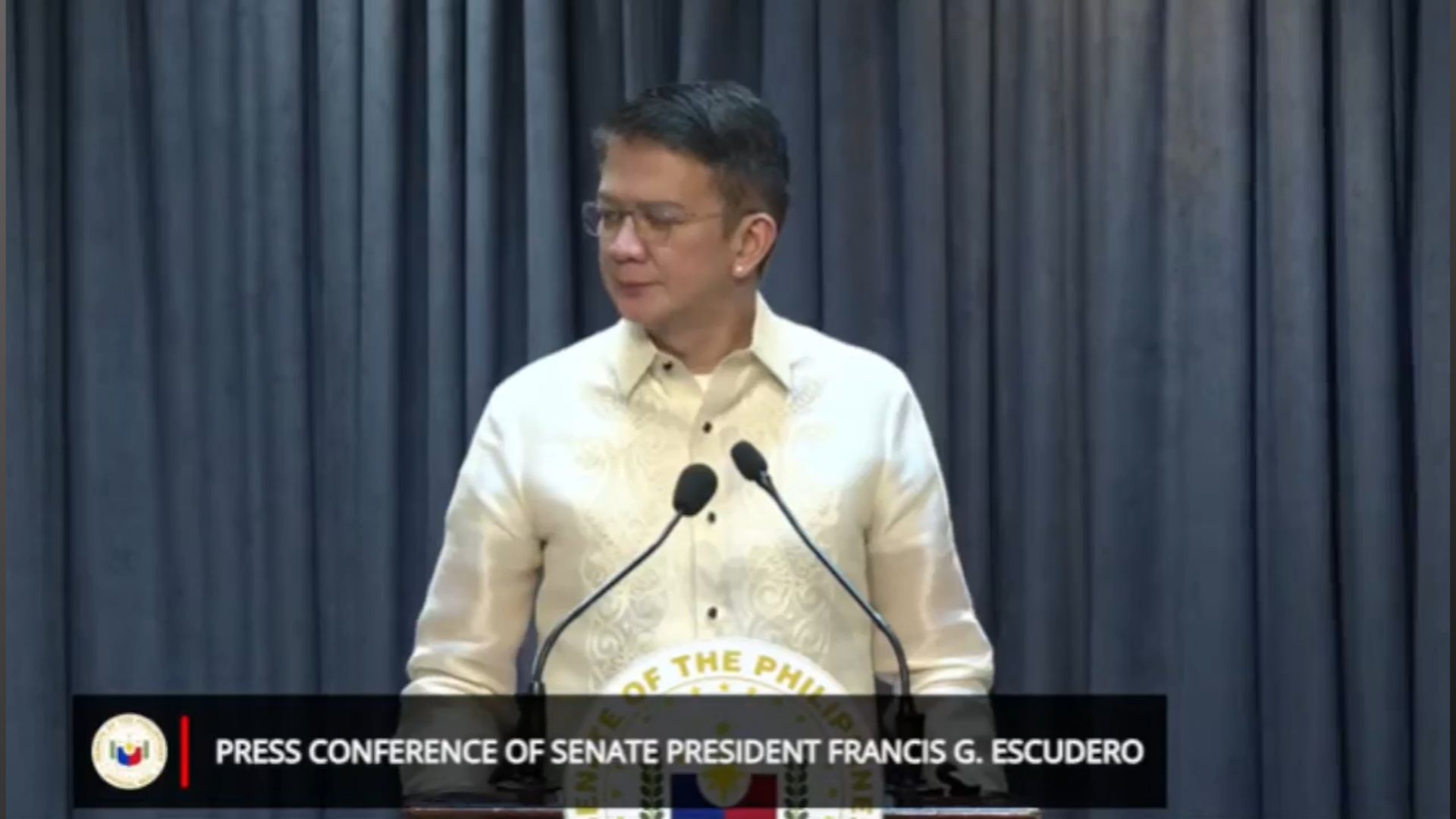 Escudero nanumpa na sa pwesto bilang bagong Senate president