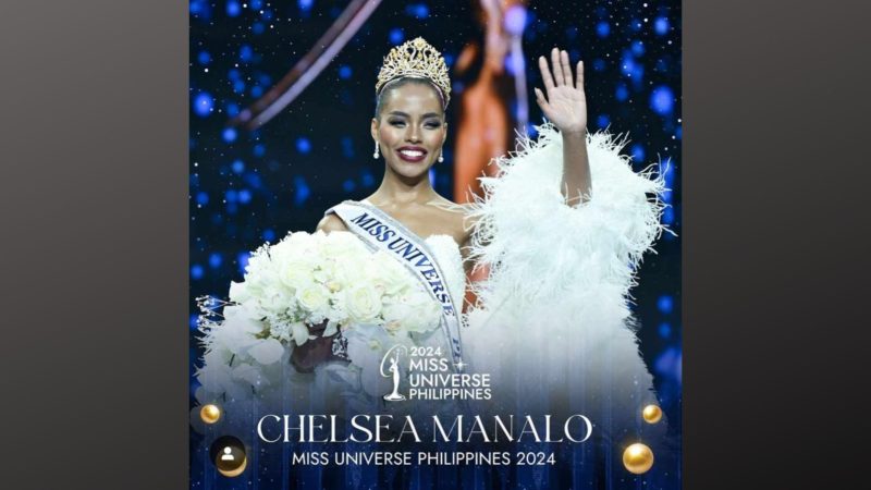 Pambato ng Bulacan na si Chelsea Manalo kinoronahan bilang Miss Universe Philippines 2024